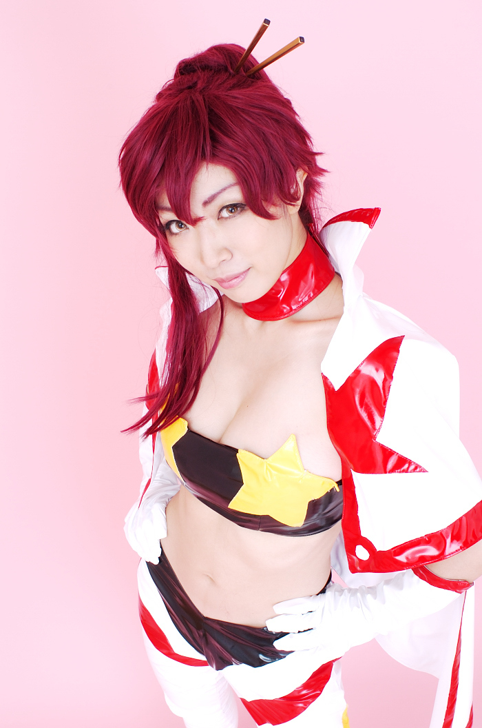 [Cosplay]  Tengen Toppa Gurren Lagann - Big Tits Yoko